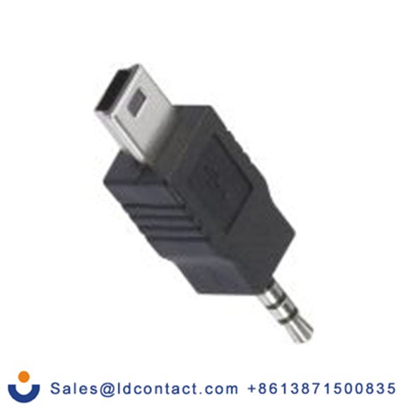 RS PRO,179-2874,USB 连接器, 微型 USB B 型 公, 1端口, 电缆安装 直向 CLB-JL系列