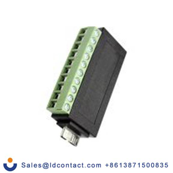 RS PRO,179-2891,USB 连接器, 微型 USB B 型 公, 1端口, 电缆安装 直向 USB 3.0 CLB-JL系列