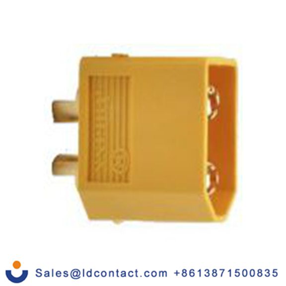 RS PRO,180-5361,紧凑型电源连接器, 2, 500 V dc, 电缆安装 60A, 聚酰胺外壳 XT60系列