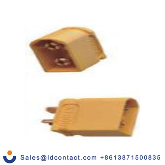 RS PRO,180-5365,紧凑型电源连接器, 2, 500 V dc, 电缆安装 30A, 聚酰胺外壳 XT60系列