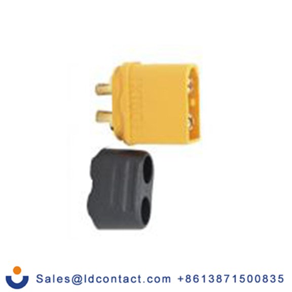 RS PRO,180-5368,紧凑型电源连接器, 2, 500 V dc, 电缆安装 30A, 聚酰胺外壳 XT60系列