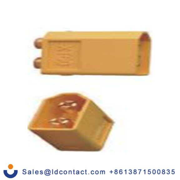 RS PRO,180-5372,紧凑型电源连接器, 2, 500 V dc, 电缆安装 30A, 聚酰胺外壳 XT60系列