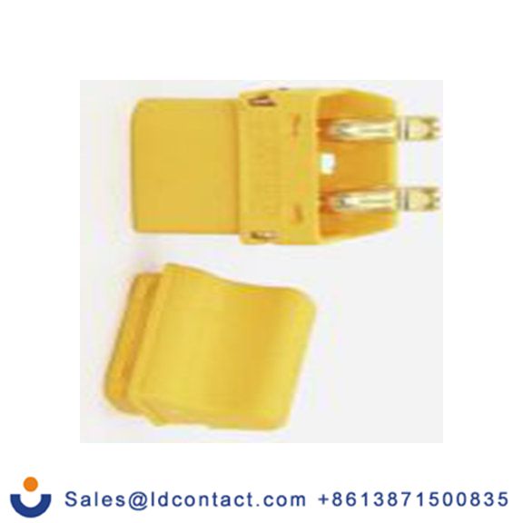 RS PRO,180-5376,紧凑型电源连接器, 2, 500 V dc, 电缆安装 30A, 聚酰胺外壳 XT60系列