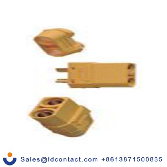 RS PRO,180-5378,紧凑型电源连接器, 2, 500 V dc, 电缆安装 螺钉 40A, 聚酰胺外壳 XT60系列