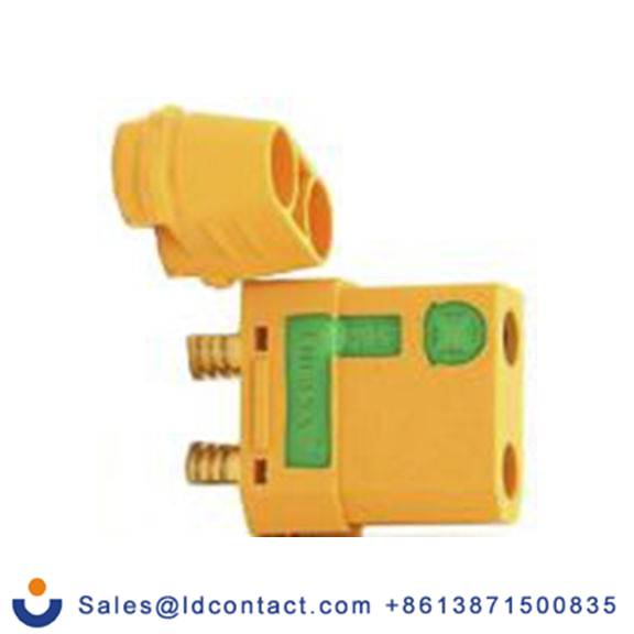 RS PRO,180-5380,紧凑型电源连接器, 2, 500 V dc, 电缆安装 40A, 聚酰胺外壳 XT60系列