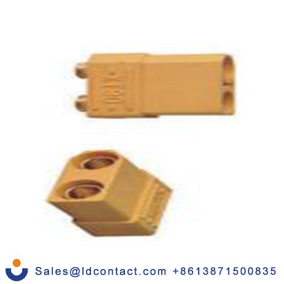 RS PRO,180-5381,紧凑型电源连接器, 2, 500 V dc, 电缆安装 40A, 聚酰胺外壳 XT60系列