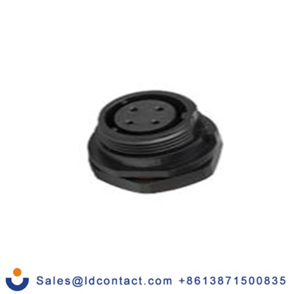 RS PRO,181-1446,17 mm 圆形连接器 插座, 4芯, 正面安装, 母插芯, 400V, 400 V, IP68, SP17系列