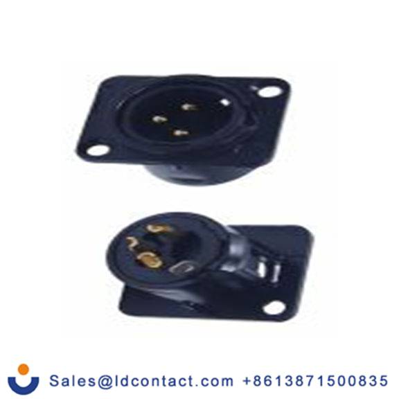 RS PRO,187-3810,3芯 XLR 连接器, 面板安装 公, 1.4 kV