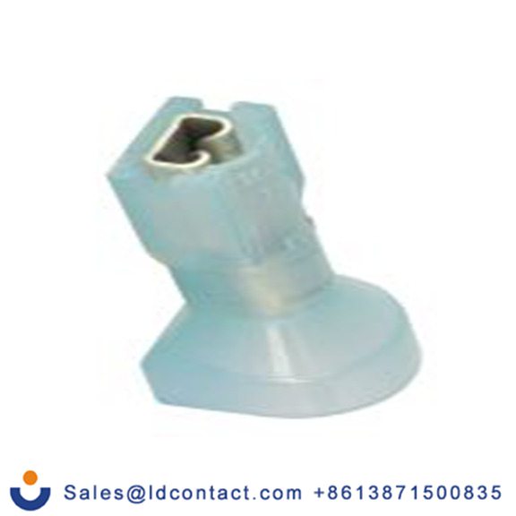 RS PRO,205-5278,绝缘 压接端子 母插, 0.5 x 2.8 mm接片, 蓝色 插簧端子, 尼龙绝缘, 镀锡 16 AWG 黄铜触点, 最大线规14 AWG 系列