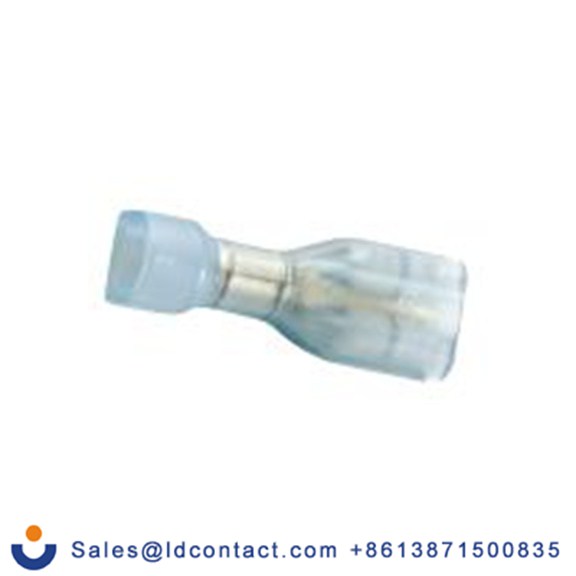 RS PRO,205-5279,绝缘 压接端子 母插, 0.5 x 4.75 mm接片, 蓝色 插簧端子, 尼龙绝缘, 镀锡 16 AWG 黄铜触点, 最大线规14 AWG 系列