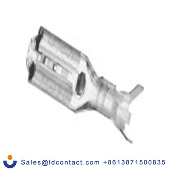 RS PRO,205-5294,非绝缘 压接端子 母插, 4.75 x 0.8 mm接片, 银色 插簧端子, 镀锡 20 AWG 黄铜触点, 最大线规14 AWG 系列