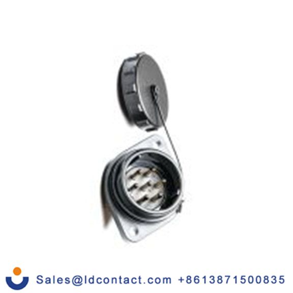 RS PRO,206-5235,圆形连接器 插座, 7芯, 法兰安装, 公芯, 500 V, IP68, SP29系列