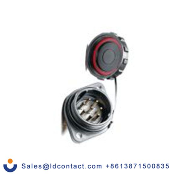 RS PRO,206-5237,圆形连接器 插座, 8芯, 法兰安装, 公芯, 500 V, IP68, SP29系列