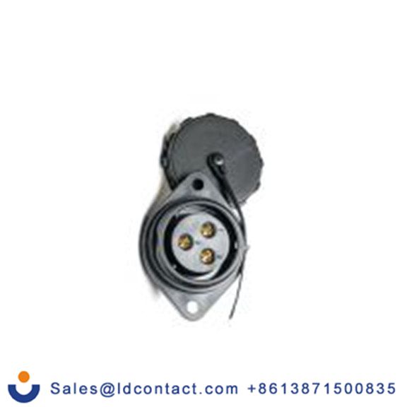 RS PRO,206-5250,圆形连接器 插座, 3芯, 法兰安装, 母插芯, 500 V, IP68, SP29系列