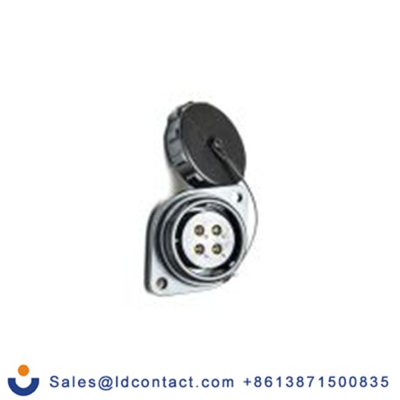 RS PRO,206-5254,圆形连接器 插座, 4芯, 法兰安装, 母插芯, 500 V, IP68, SP29系列