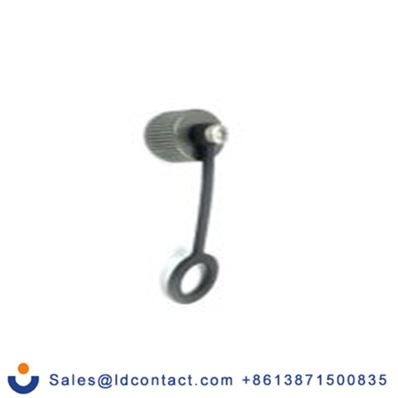 RS PRO,206-5276,锌合金 圆形连接器防尘盖, 母插, 黑色 镍, IP40 ST12系列