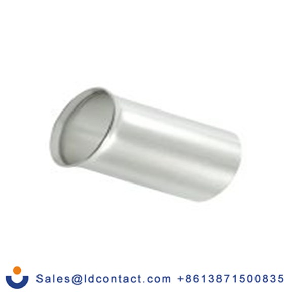 RS PRO,206-9706,非绝缘 压接靴带套圈, Φ16.7 mm x 32 mm引脚, 最大电线尺寸 4 AWG, 总长32 mm, 系列