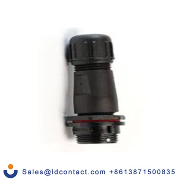 RS PRO,207-0638,圆形连接器 插座, 7芯, 电缆安装, 公芯, 125 V, IP68, SP13系列