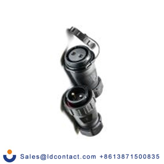 RS PRO,207-0673,圆形连接器 插座, 插头, 2芯, 电缆安装, 公/母芯, 500 V, IP68, SP29系列