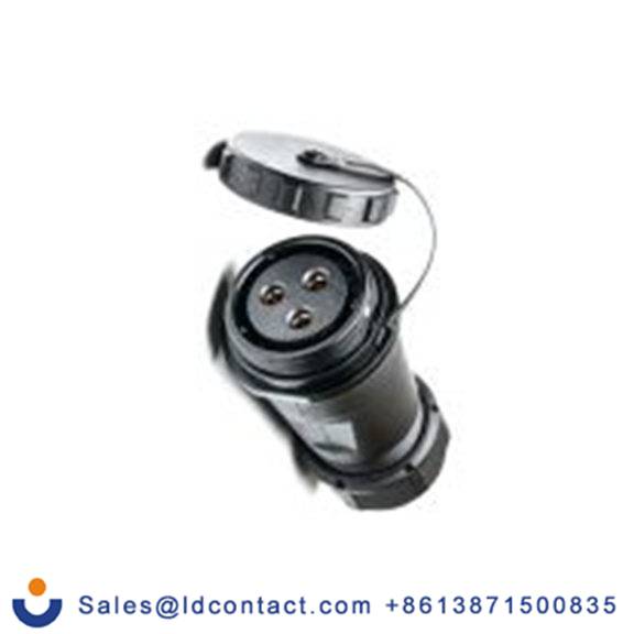 RS PRO,207-0744,圆形连接器 插座, 3芯, 电缆安装, 母插芯, 500 V, IP68, SP29系列