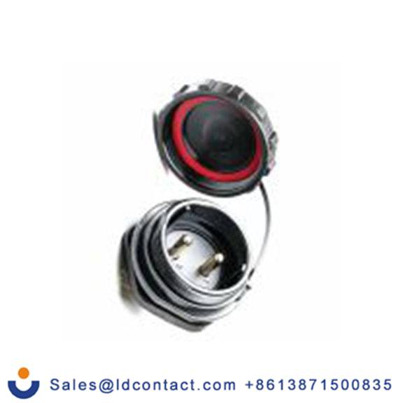 RS PRO,207-0757,圆形连接器 插座, 2芯, 后面安装, 公芯, 500 V, IP68, SP29系列