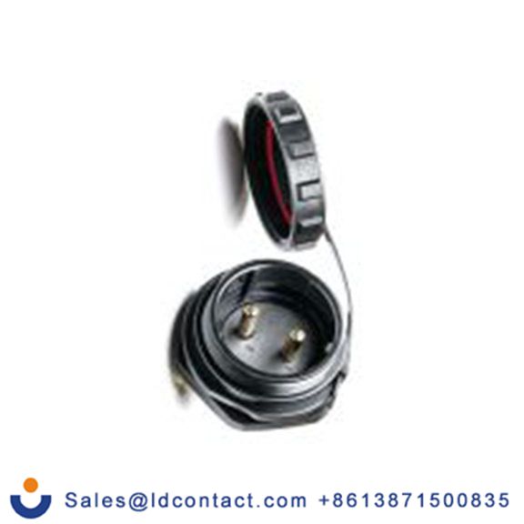 RS PRO,207-0758,圆形连接器 插座, 2芯, 后面安装, 公芯, 500 V, IP68, SP29系列