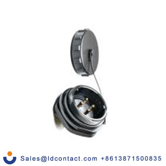 RS PRO,207-0764,圆形连接器 插座, 4芯, 后面安装, 公芯, 500 V, IP68, SP29系列