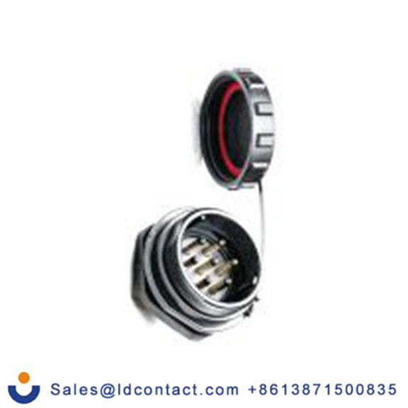 RS PRO,207-0765,圆形连接器 插座, 7芯, 后面安装, 公芯, 500 V, IP68, SP29系列