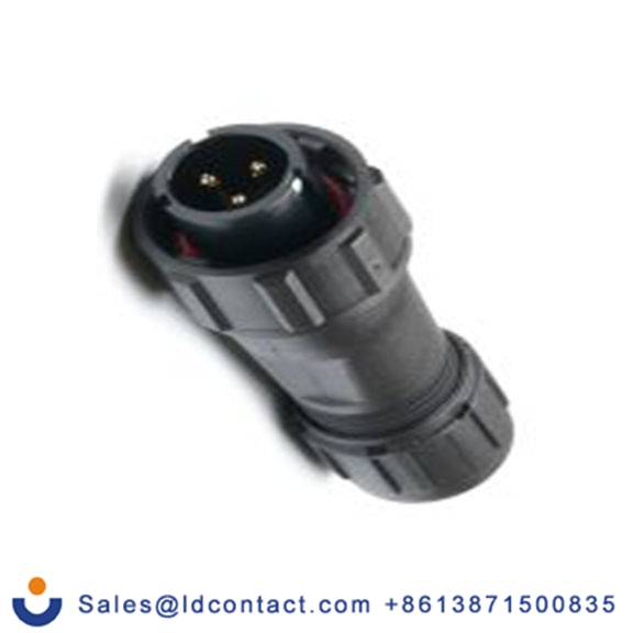 RS PRO,207-2248,Standard 圆形连接器 插头, 3芯, 电缆安装, 公芯, 250 V, IP40, SY13系列