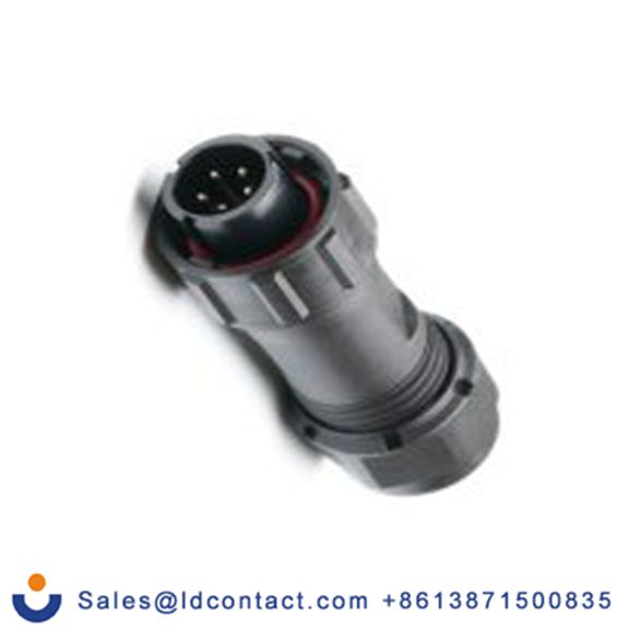 RS PRO,207-2252,Standard 圆形连接器 插头, 5芯, 电缆安装, 公芯, 180 V, IP40, SY13系列