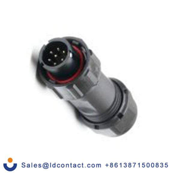 RS PRO,207-2256,Standard 圆形连接器 插头, 7芯, 电缆安装, 公芯, 125 V, IP40, SY13系列