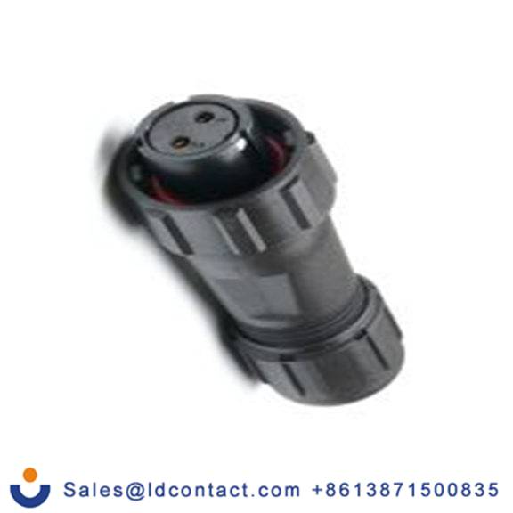 RS PRO,207-2260,Standard 圆形连接器 插头, 2芯, 电缆安装, 母插芯, 250 V, IP40, SY13系列