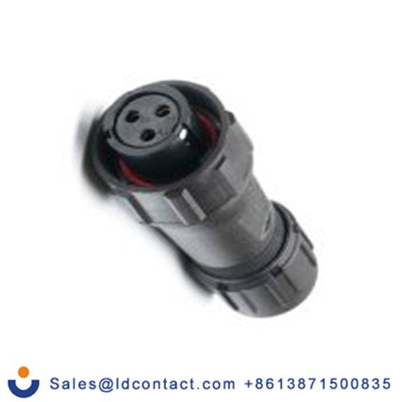 RS PRO,207-2261,Standard 圆形连接器 插头, 3芯, 电缆安装, 母插芯, 250 V, IP40, SY13系列