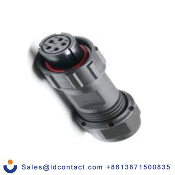 RS PRO,207-2263,Standard 圆形连接器 插头, 5芯, 电缆安装, 母插芯, 180 V, IP40, SY13系列