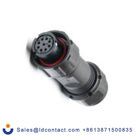 RS PRO,207-2266,Standard 圆形连接器 插头, 9芯, 电缆安装, 母插芯, 125 V, IP40, SY13系列