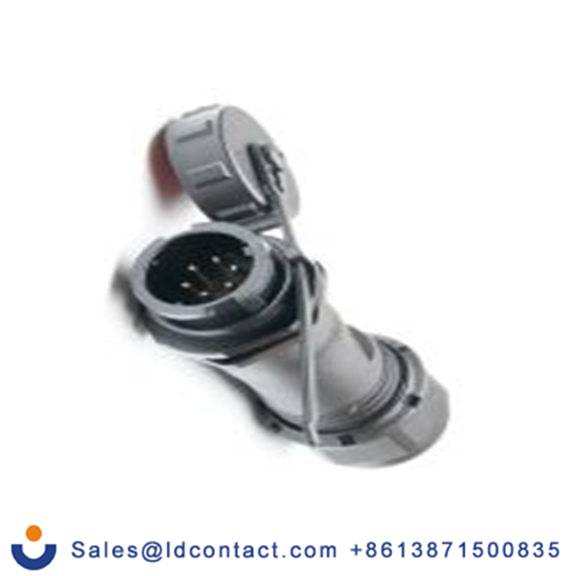 RS PRO,207-2272,Standard 圆形连接器 插座, 6芯, 电缆安装, 公芯, 125 V, IP40, SY13系列