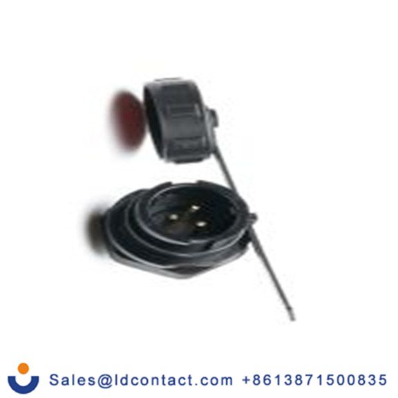 RS PRO,207-2283,Standard 圆形连接器 插座, 3芯, 正面安装, 公芯, 250 V, IP40, SY13系列