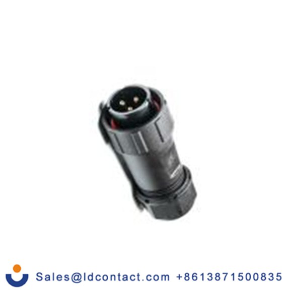 RS PRO,207-2305,Standard 圆形连接器 插头, 3芯, 电缆安装, 公芯, 500 V, IP40, SY21系列