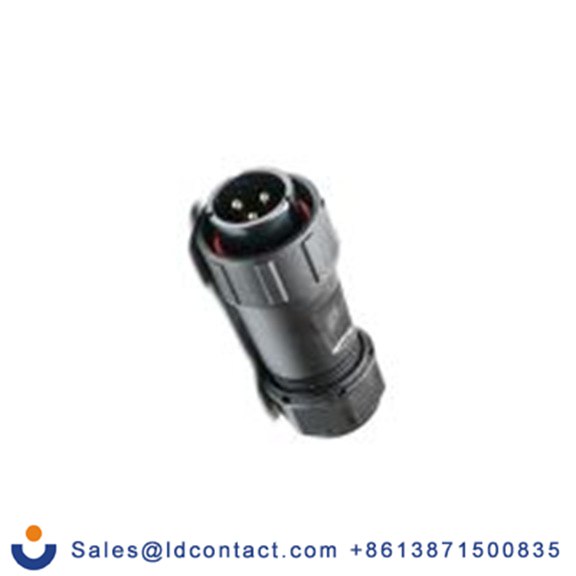 RS PRO,207-2307,Standard 圆形连接器 插头, 3芯, 电缆安装, 公芯, 500 V, IP40, SY21系列