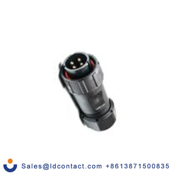 RS PRO,207-2309,Standard 圆形连接器 插头, 4芯, 电缆安装, 公芯, 500 V, IP40, SY21系列