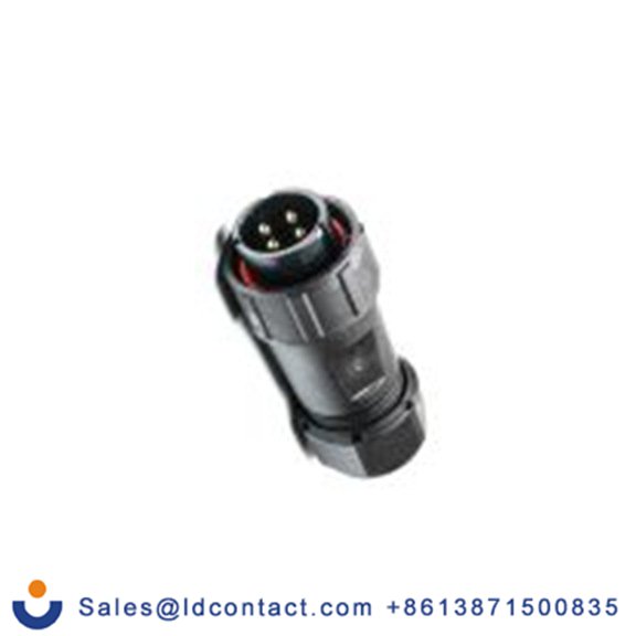 RS PRO,207-2311,Standard 圆形连接器 插头, 4芯, 电缆安装, 公芯, 500 V, IP40, SY21系列