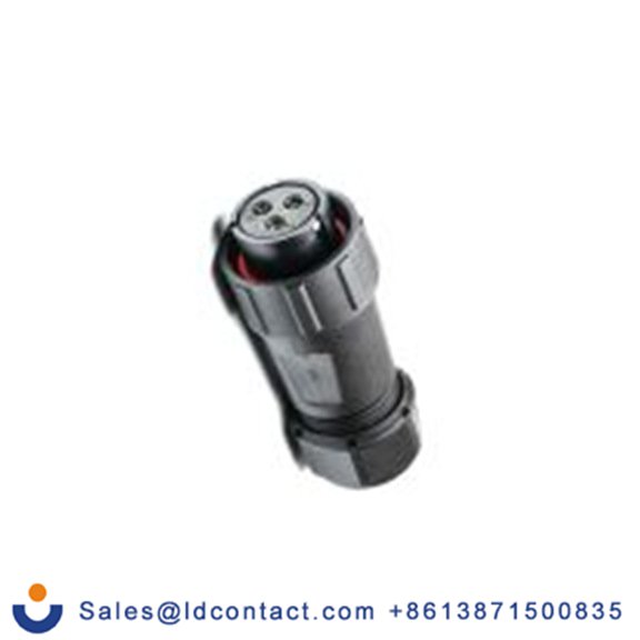 RS PRO,207-2326,Standard 圆形连接器 插头, 3芯, 电缆安装, 母插芯, 500 V, IP40, SY21系列