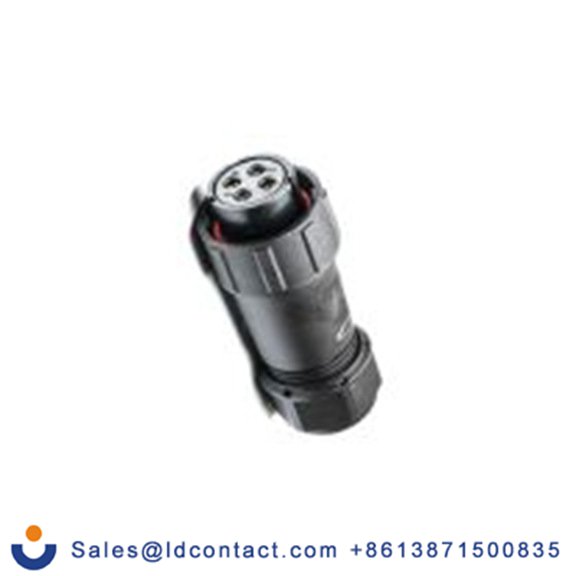 RS PRO,207-2328,Standard 圆形连接器 插头, 4芯, 电缆安装, 母插芯, 500 V, IP40, SY21系列