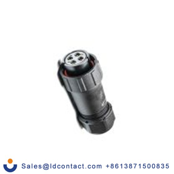 RS PRO,207-2329,Standard 圆形连接器 插头, 4芯, 电缆安装, 母插芯, 500 V, IP40, SY21系列