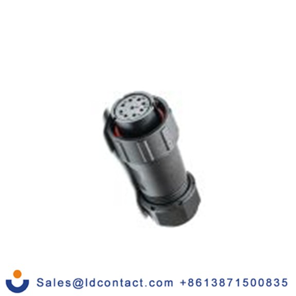 RS PRO,207-2333,Standard 圆形连接器 插头, 9芯, 电缆安装, 母插芯, 400 V, IP40, SY21系列