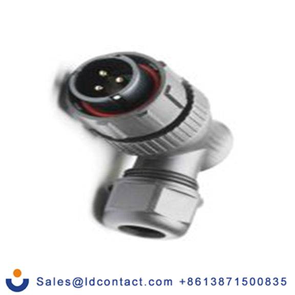 RS PRO,207-2411,Standard 圆形连接器 插头, 3芯, 电缆安装, 公芯, 500 V, IP40, SY21系列