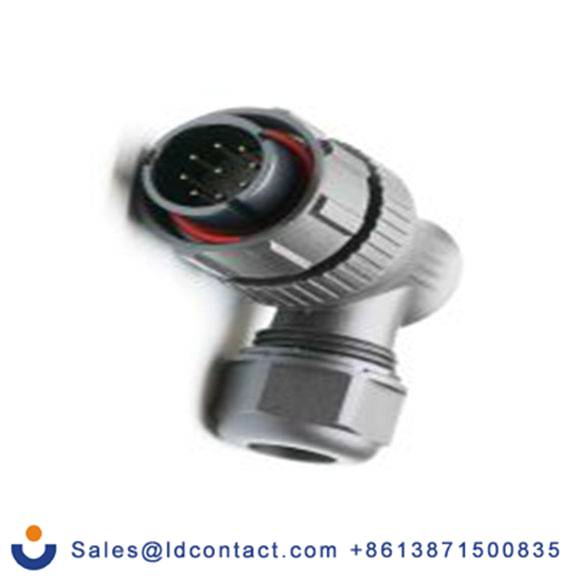 RS PRO,207-2418,Standard 圆形连接器 插头, 9芯, 电缆安装, 公芯, 400 V, IP40, SY21系列