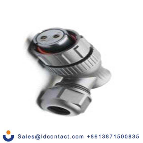 RS PRO,207-2421,Standard 圆形连接器 插头, 2芯, 电缆安装, 母插芯, 500 V, IP40, SY21系列