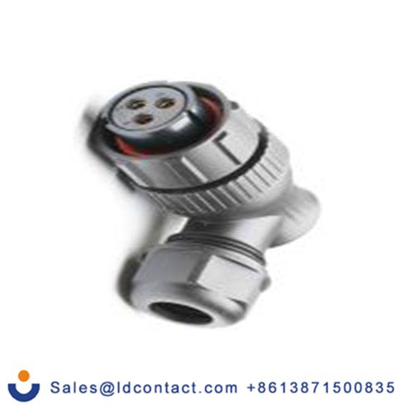 RS PRO,207-2424,Standard 圆形连接器 插头, 3芯, 电缆安装, 母插芯, 500 V, IP40, SY21系列