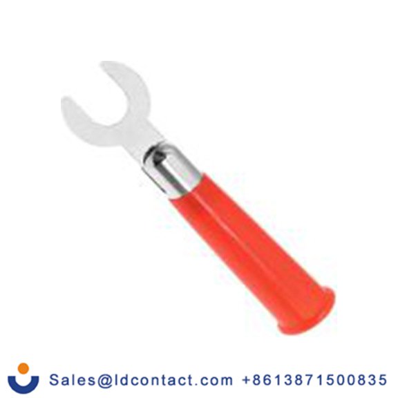 RS PRO,208-0276,绝缘 叉型端子, 红色, 镀镍触点 塑料, 51515-7-122系列